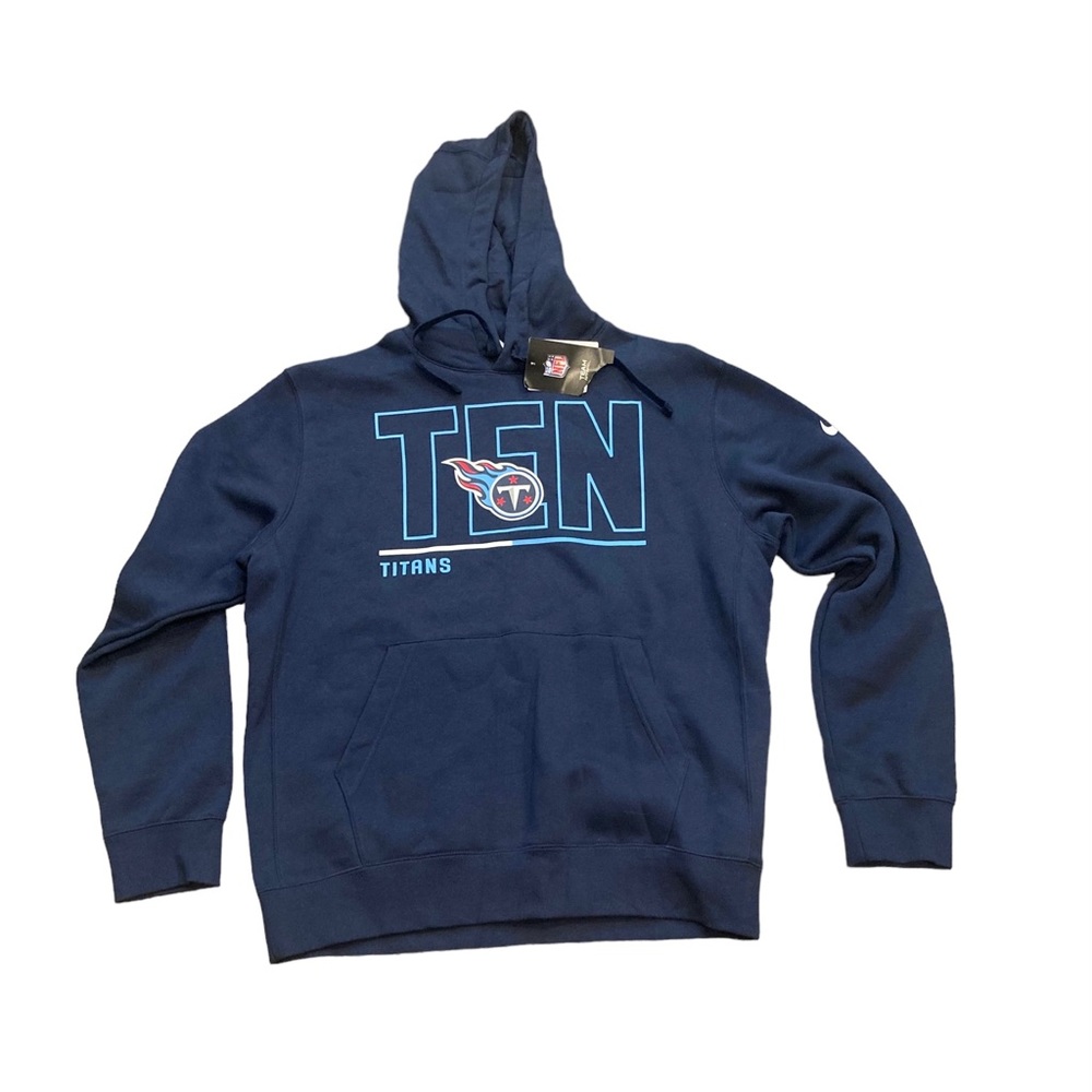 Tennessee Titans Nike Men’s City Club Code Hoodie Pullover Sweatshirt Medium